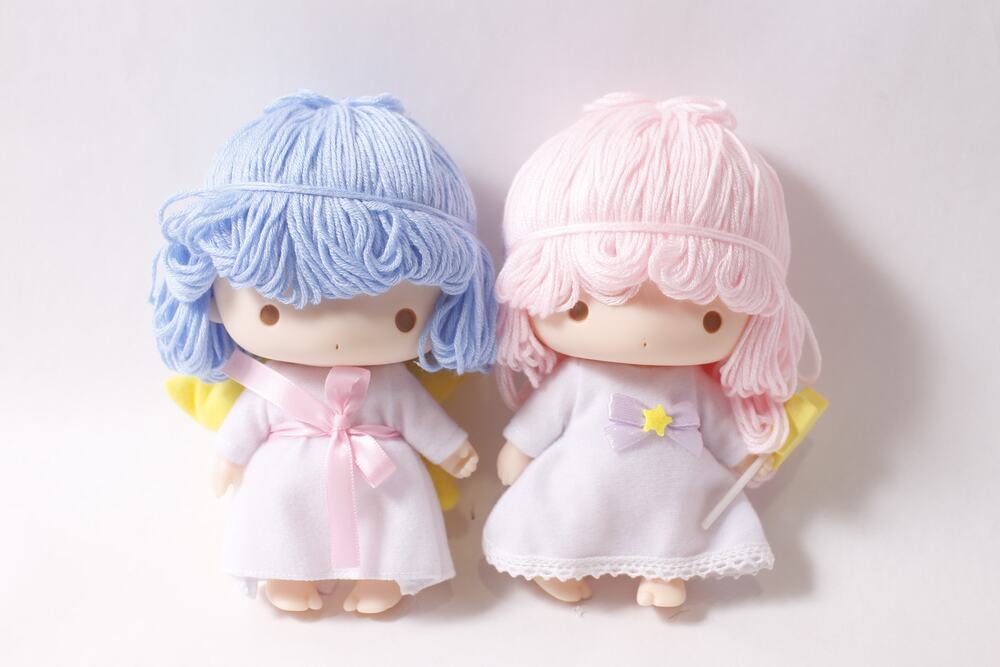 Japan Exclusive Sanrio Little Twin Stars Kiki and Lala Dolls Collectible ~ 2607
